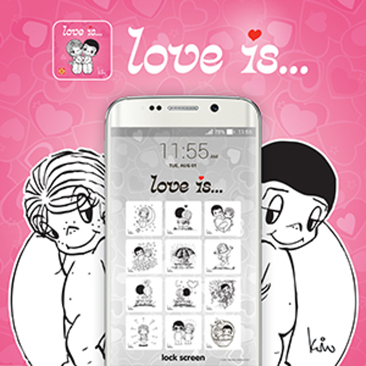 Love Is… Scores Lock Screen App Love Is… Scores Lock Screen App