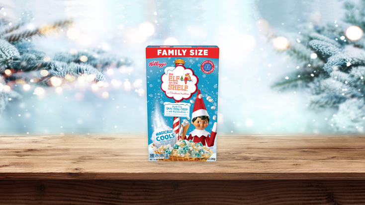 The Elf on the Shelf North Pole Snow Creme Cereal. The Elf on the Shelf North Pole Snow Creme Cereal.