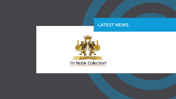 The Noble Collection logo. The Noble Collection logo.