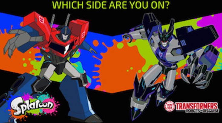 Nintendo to Host Transformers Splatfest Nintendo to Host Transformers Splatfest