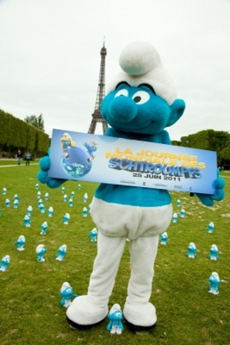 Smurf Fans Set World Record
