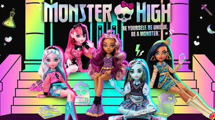 Monster High dolls.