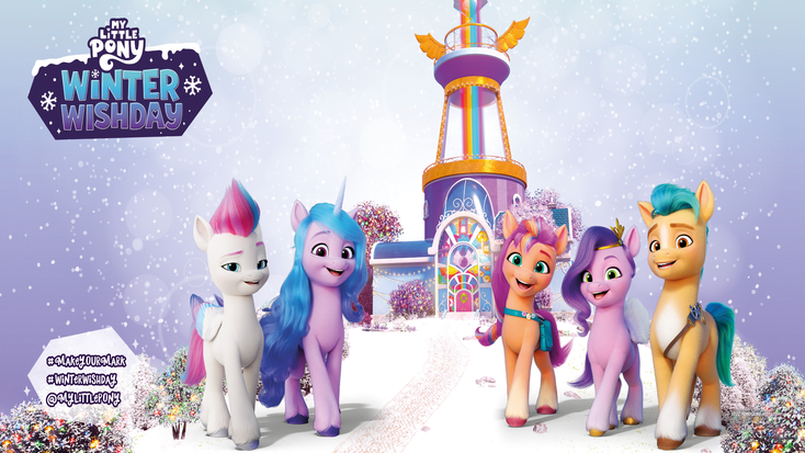 Promotional image for the “Winter Wishday” pop-up.
