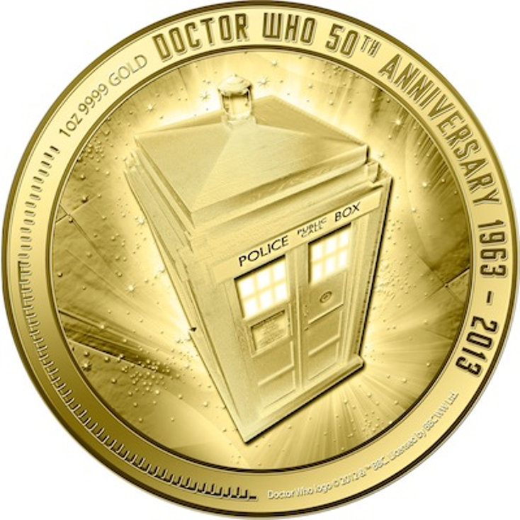 Perth Mint Forges Doctor Who Gold Coins