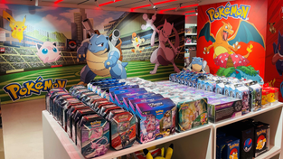 Pokémon installation at Harrods.