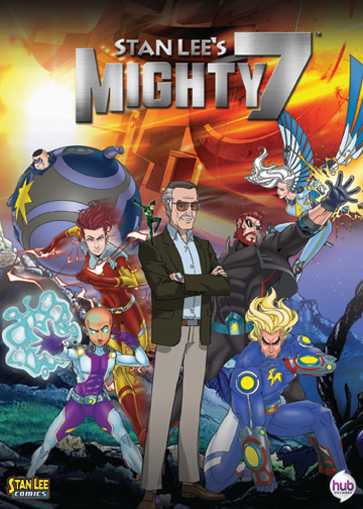 Genius Sends 'Stan Lee's Mighty 7' to LatAm Genius Sends 'Stan Lee's Mighty 7' to LatAm
