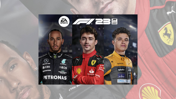 ‘EA Sports F1 23’ cover art