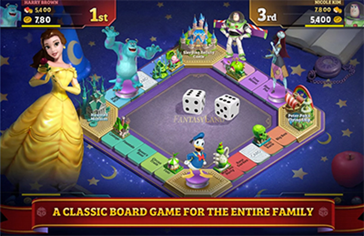 Disney Debuts Mobile Board Game