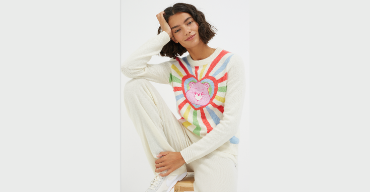 A Care Bears sweater from Chinti & Parker A Care Bears sweater from Chinti & Parker