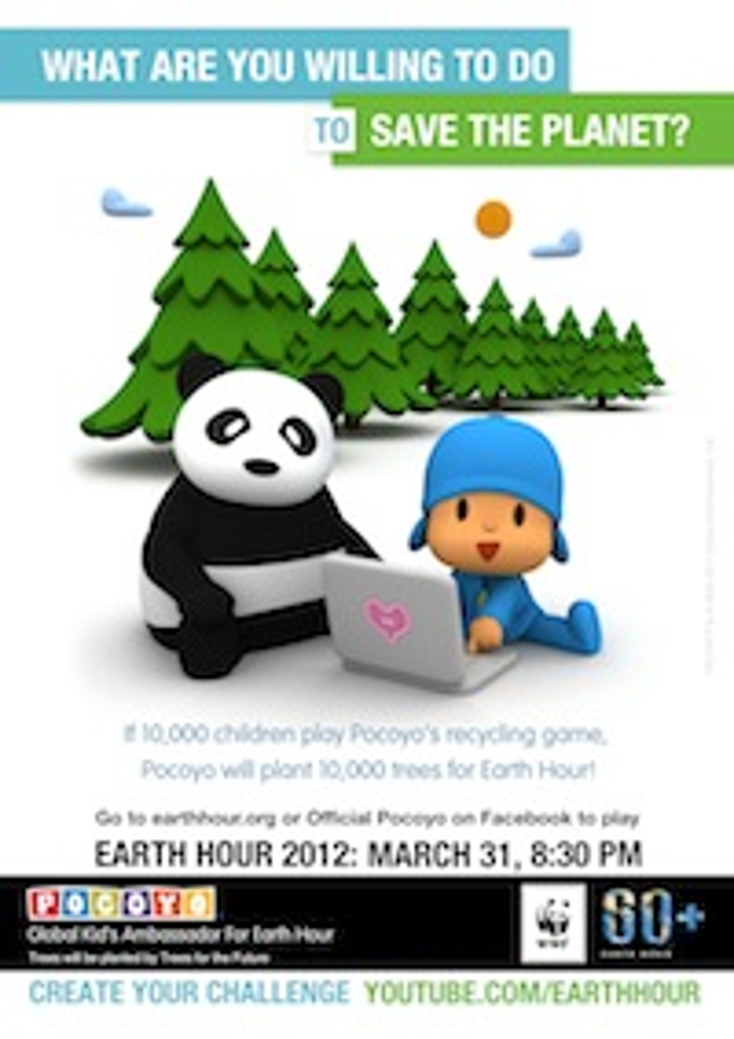 Pocoyo Extends with Wildlife Charity Pocoyo Extends with Wildlife Charity