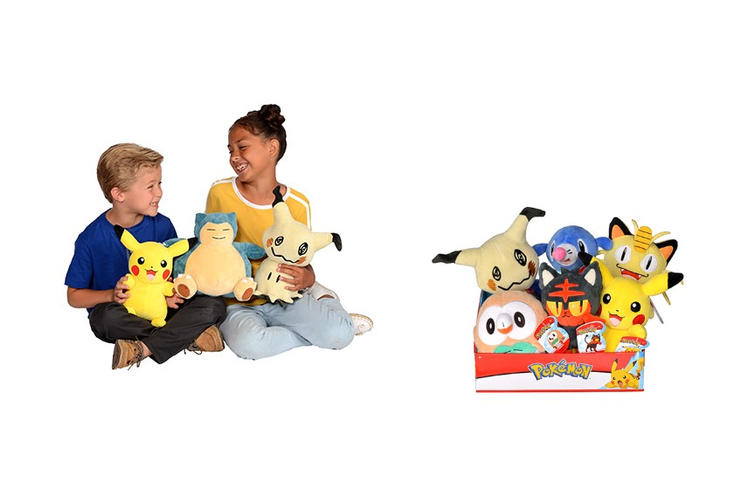 Wicked Cool Toys Hatches Pokémon Plush Toys