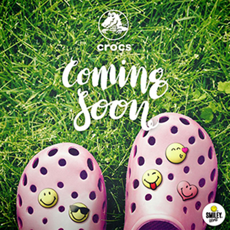 Smiley Steps into Crocs Smiley Steps into Crocs