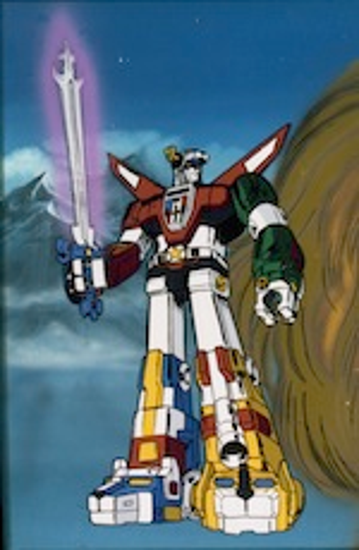 Voltron Conquers Consumer Products