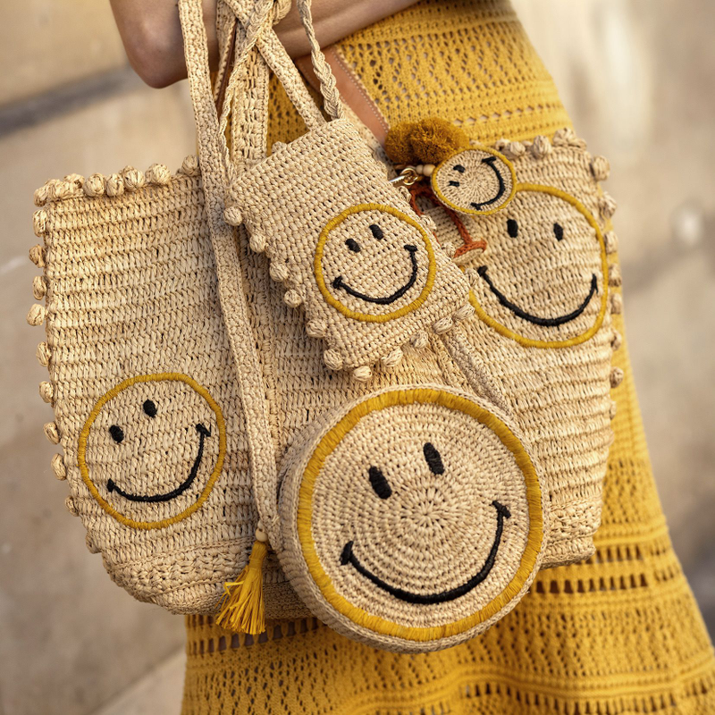 The Smiley Company for Vanessa Bruno. The Smiley Company for Vanessa Bruno.