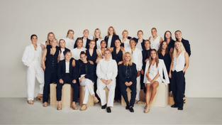 England Lionesses wearing the M&S X FA Womenswear Collection