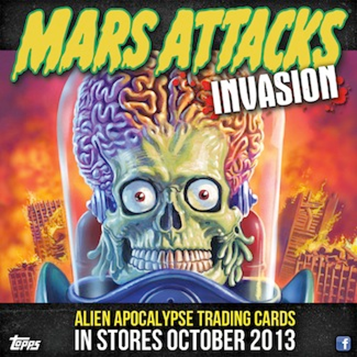 Topps Revives Mars Attacks Topps Revives Mars Attacks