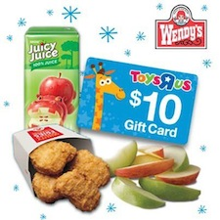 Wendy's, TRU Partner for Holidays Wendy's, TRU Partner for Holidays