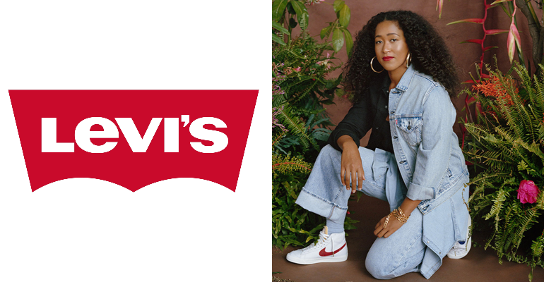 Naomi Osaka Stitches Levi’s Line | License Global