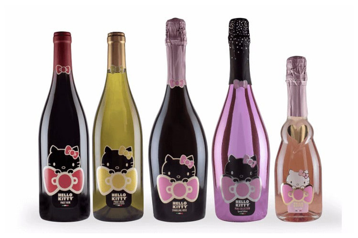 Hello Kitty Pours Out New Wine Options