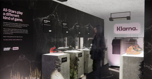 A mockup of the Klarna "All-Star Vault"