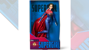 The Supergirl Barbie Doll.