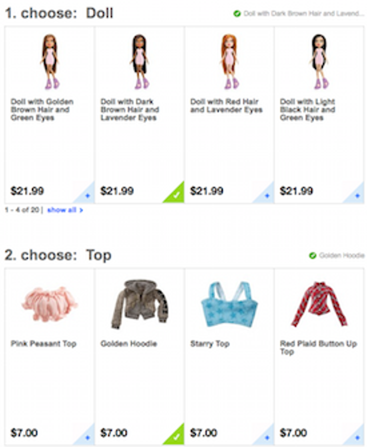 Target Offers Custom Bratz Dolls