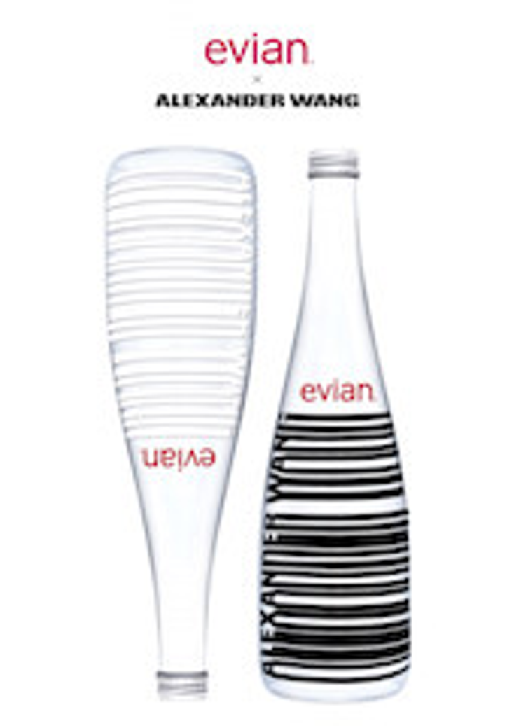 Alexander Wang Designs Evian Bottle Alexander Wang Designs Evian Bottle