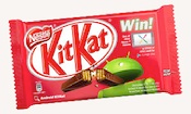 Google Taps Kit Kat for New OS Google Taps Kit Kat for New OS