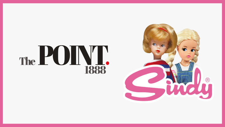 Promotional image announcing the partnership between Sindy and The Point.1888. Promotional image announcing the partnership between Sindy and The Point.1888.