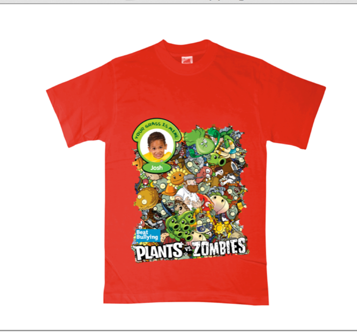 PvZ Joins Charity T-shirt App PvZ Joins Charity T-shirt App