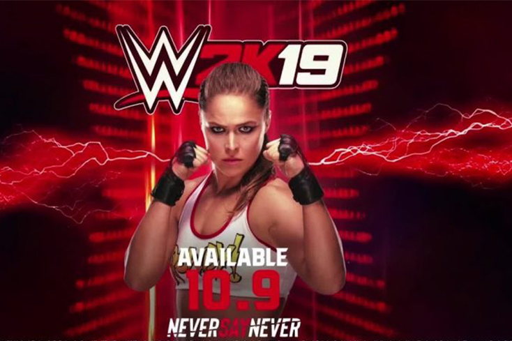 Ronda Rousey Plugs into WWE Video Game Universe Ronda Rousey Plugs into WWE Video Game Universe