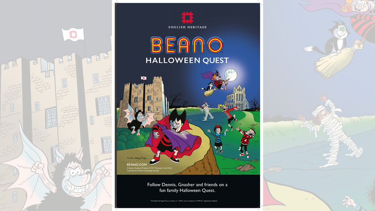 Booklet for Beano Halloween Quest.