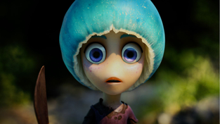 Still from AI One's animated film, "Forest."