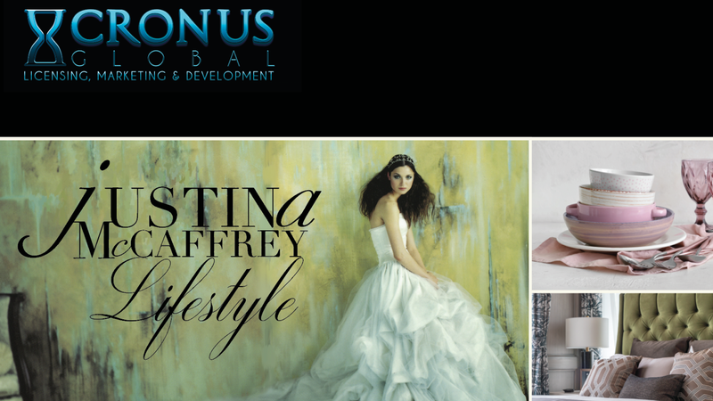Justina McCaffrey Lifestyle, part of the Licensing Expo Fashion Showroom, Cronus Global. Justina McCaffrey Lifestyle, part of the Licensing Expo Fashion Showroom, Cronus Global.