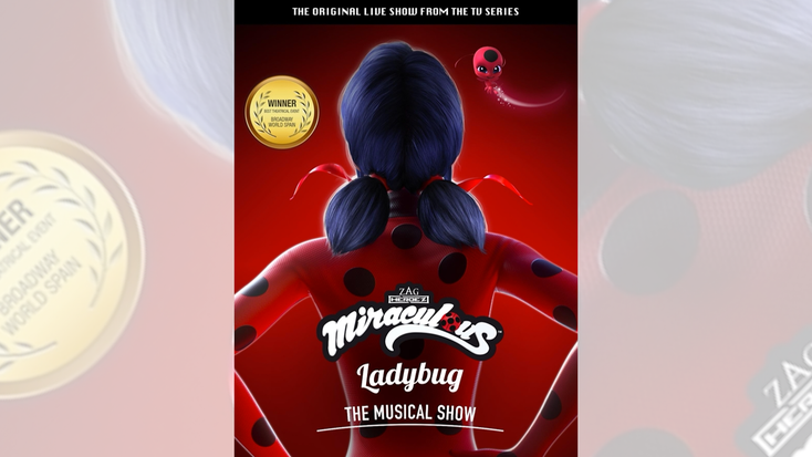 “Miraculous Ladybug – The Musical Show” poster.