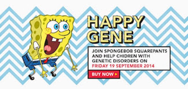 SpongeBob Touts Jeans for Genes SpongeBob Touts Jeans for Genes