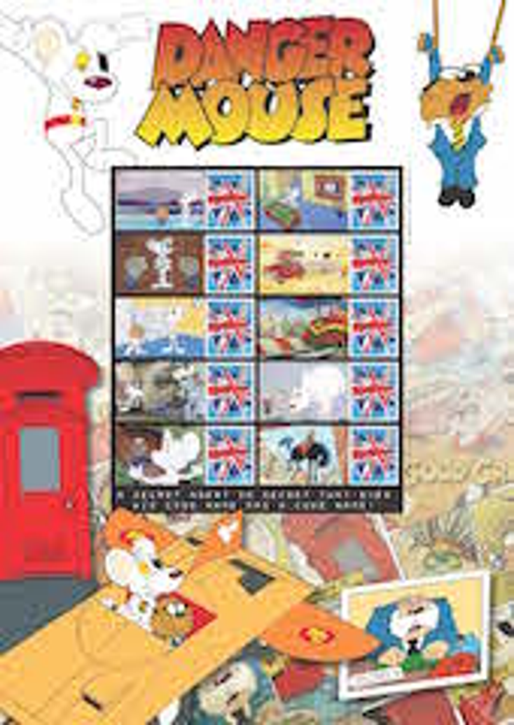 Royal Mail Debuts 'Danger Mouse' Stamps