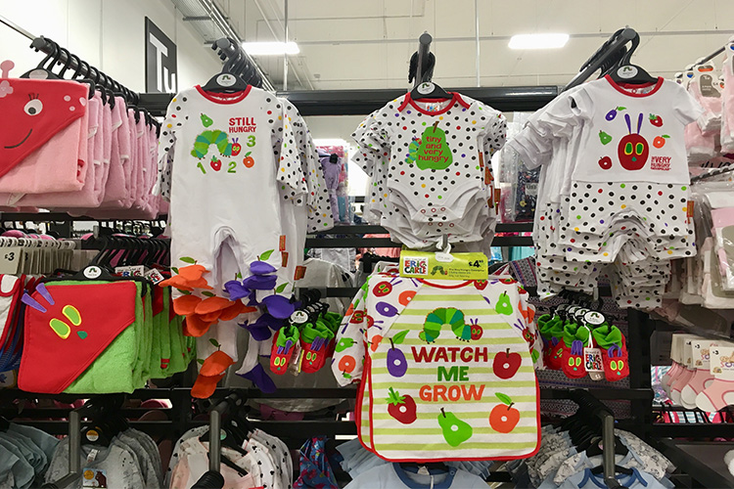 Sainsbury’s Signs on for Hungry Caterpillar Babywear