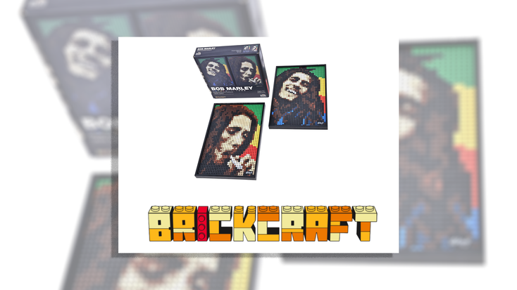 The Brickcraft Bob Marley set. The Brickcraft Bob Marley set.