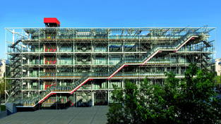 The Center Pompidou.