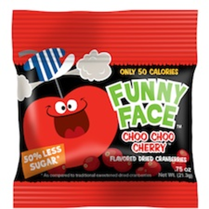 Funny Face Co-Brands Cranberries