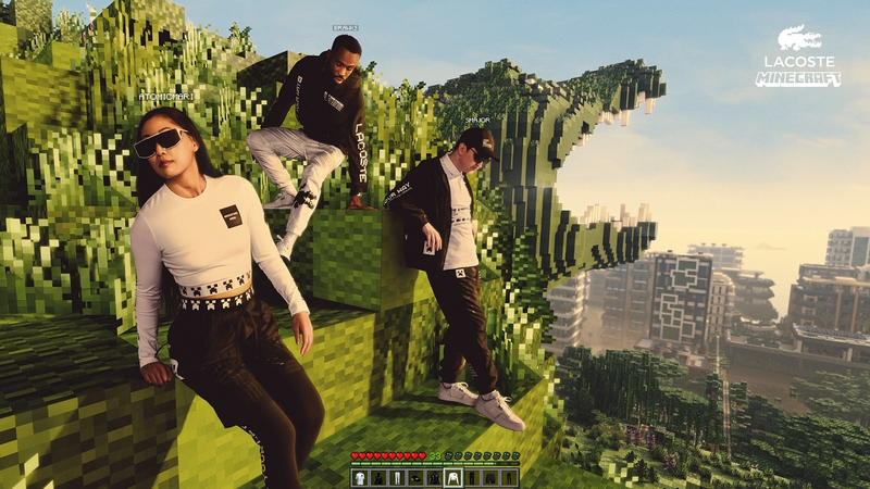 Minecraft x Lacoste Minecraft x Lacoste