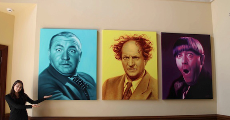 C3 Licenses Three Stooges for Art C3 Licenses Three Stooges for Art