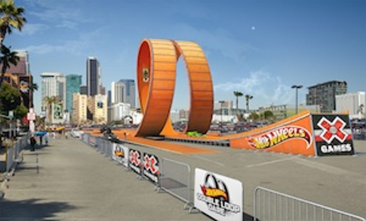 Hot Wheels Takes X Games Stage Hot Wheels Takes X Games Stage