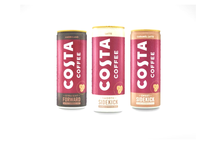 costa coffee in a can