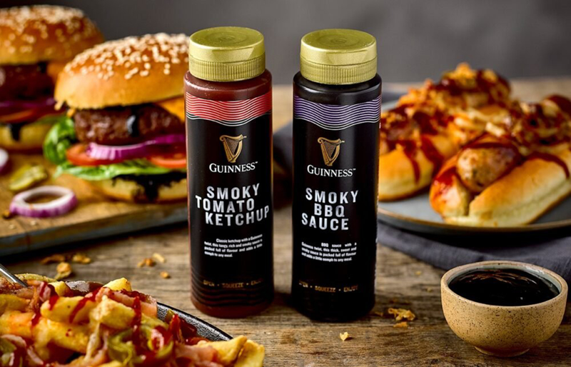 Guinness Smoky Tomato Ketchup and Guinness Smoky BBQ Sauce. Guinness Smoky Tomato Ketchup and Guinness Smoky BBQ Sauce.