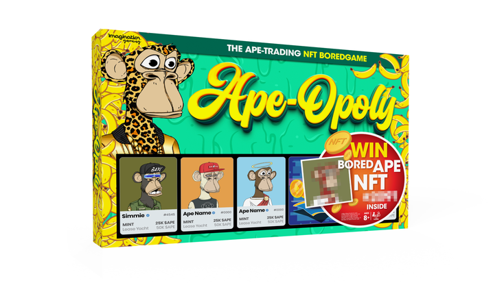 Ape-opoly board game.