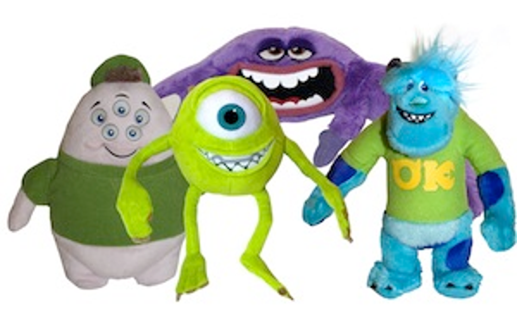 Monsters U Drives U.K. Toy Sales