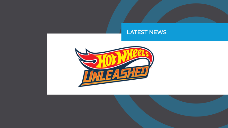 "Hot Wheels Unleashed" logo. "Hot Wheels Unleashed" logo.
