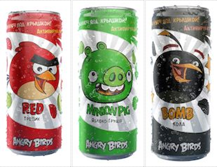 Angry Birds Drinks Head to Russia Angry Birds Drinks Head to Russia
